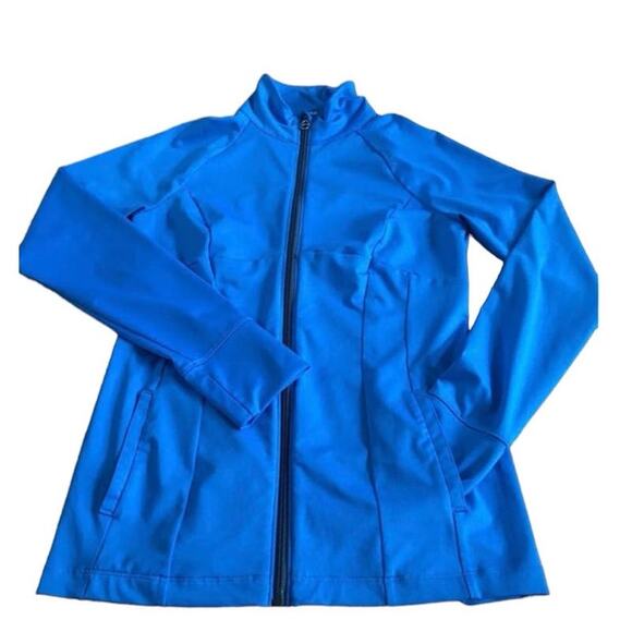 Under Armour Blue jacket bundle of two high neck both size medium - Picture 3 of 13